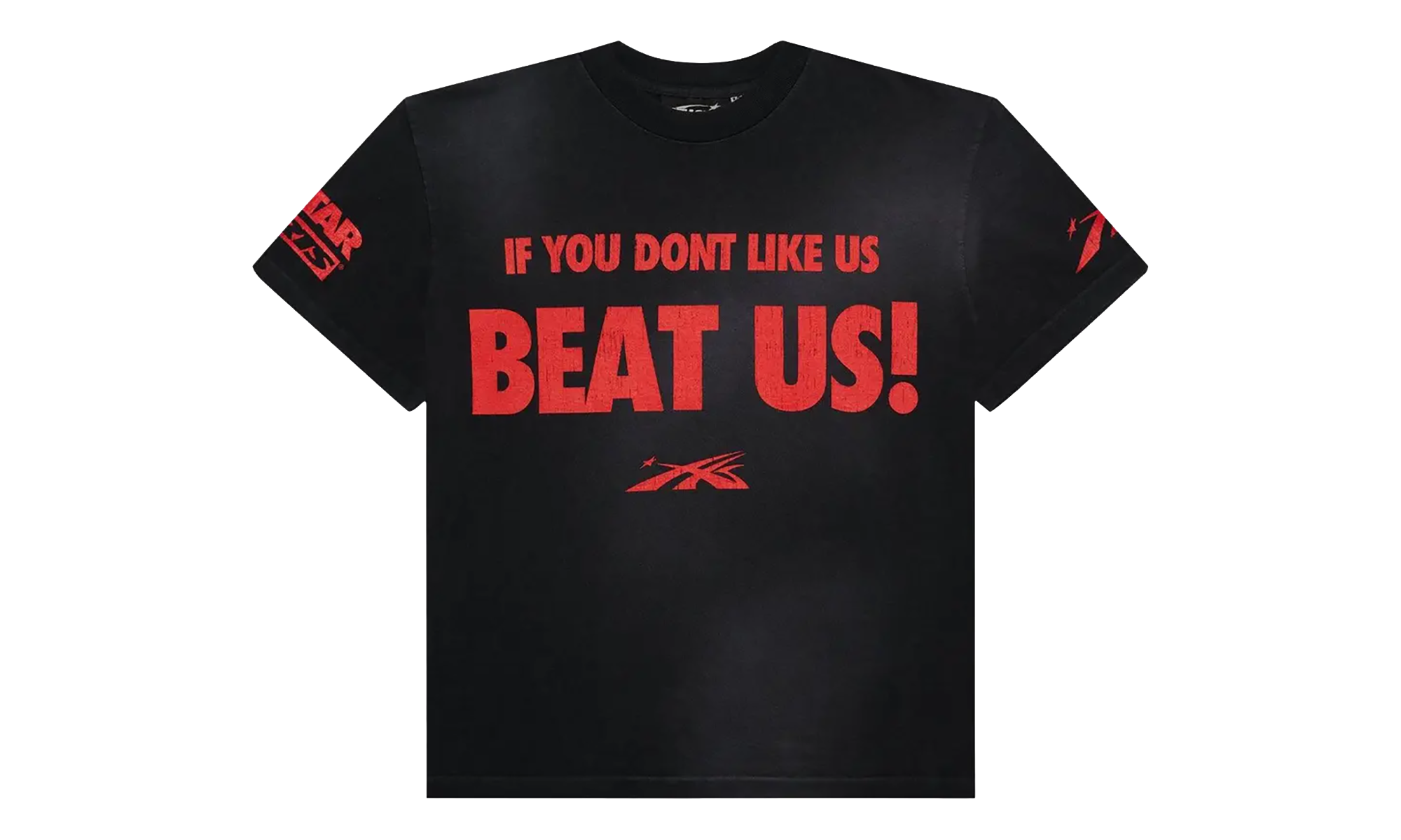 Beat Us! T-shirt "Red/Black" HSR198