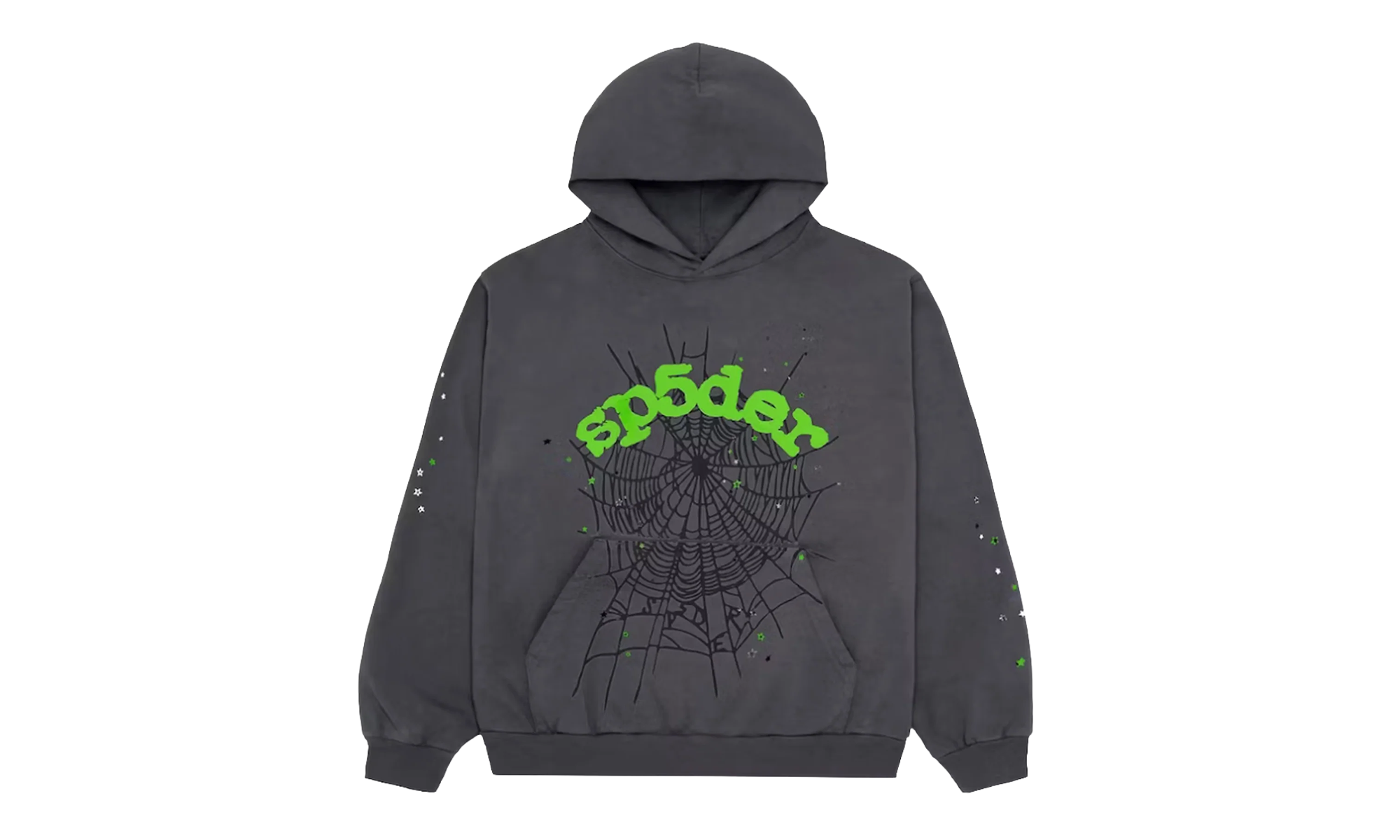 Wait Web Hooded Sweatshirt "Slate Grey" SP5der321