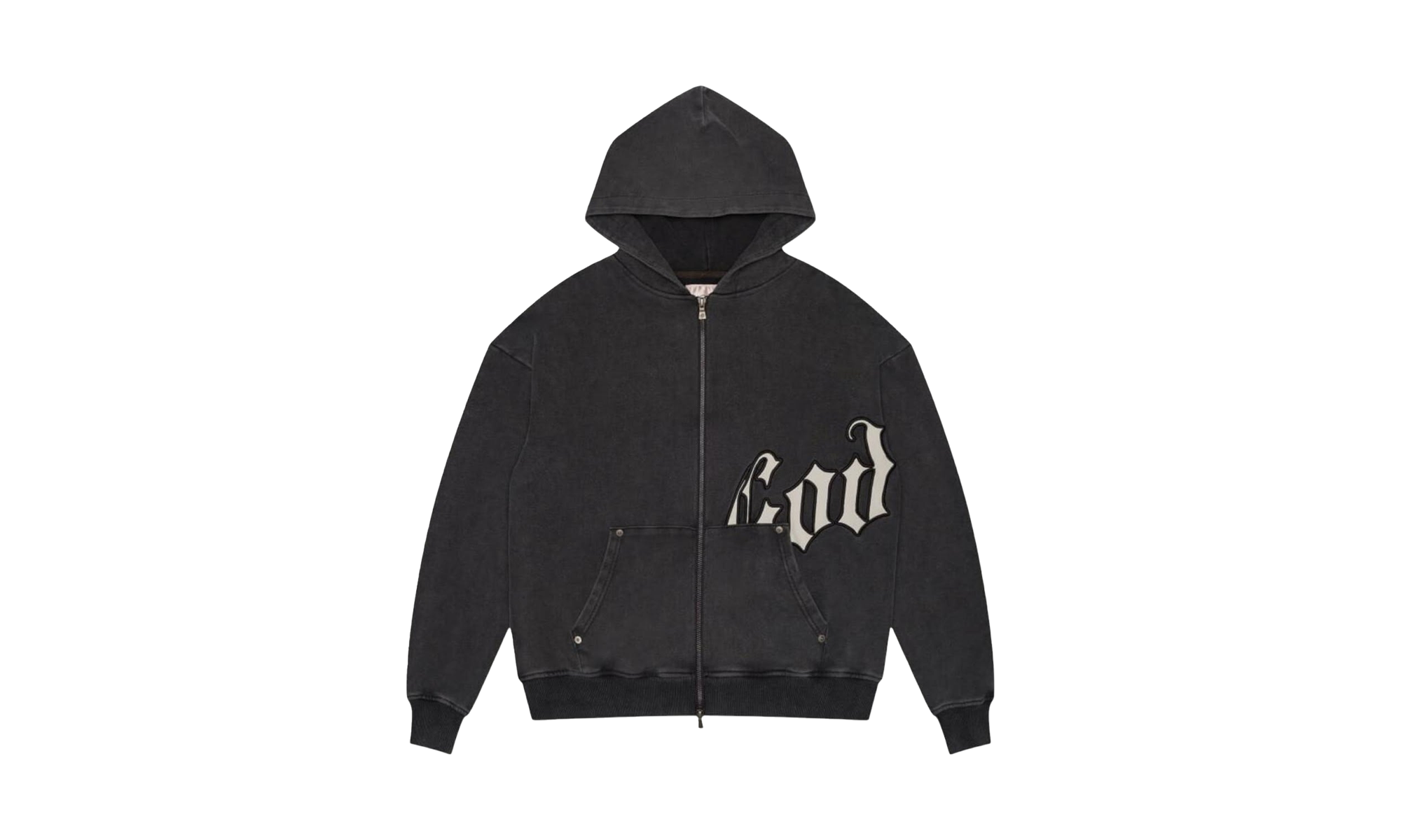 OG Logo V2 Hoodie "Black Washed" XDHGIKJ6