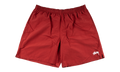 Basic Logo Water Short "Red" STUS432