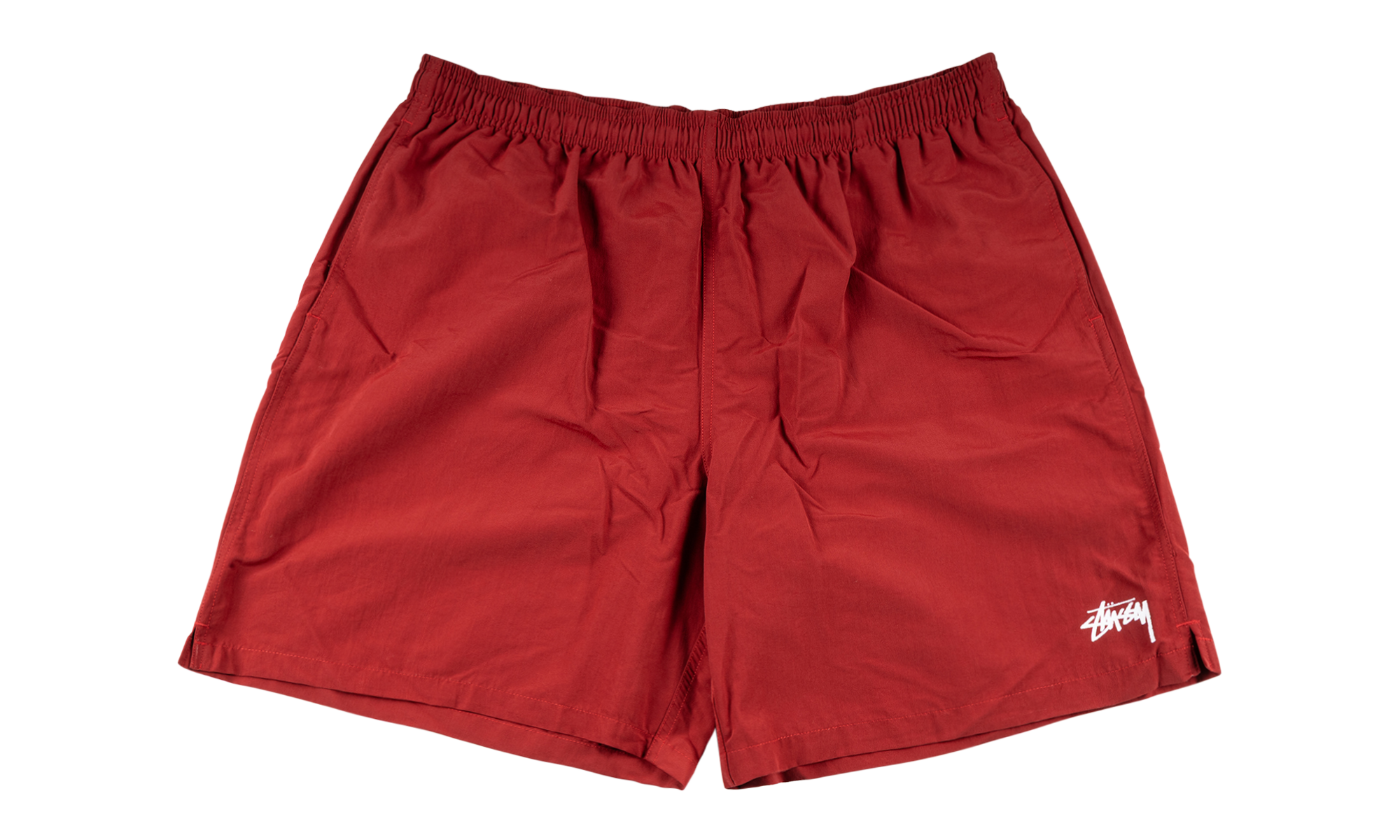 Basic Logo Water Short "Red" STUS432