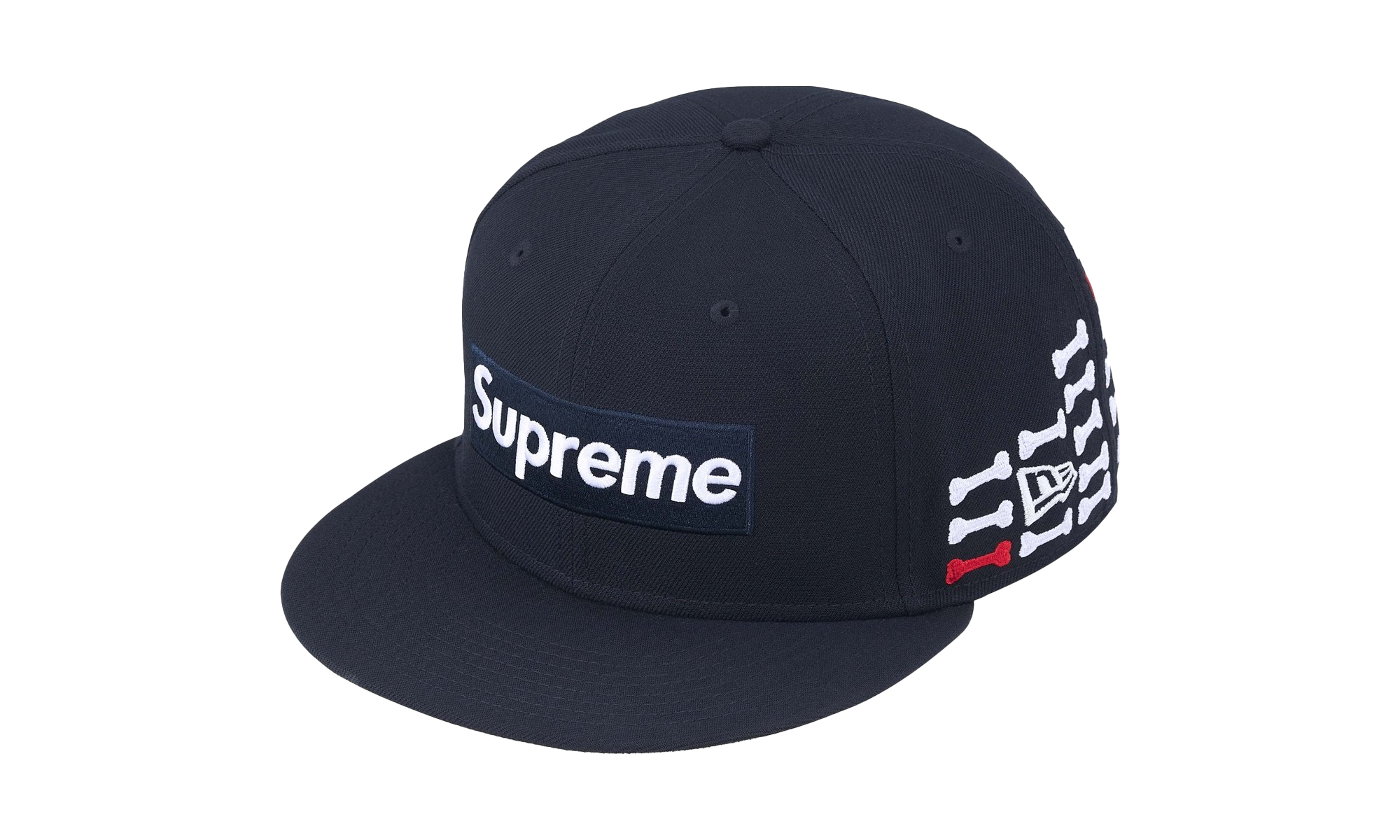 Bones Box Logo New Era 59Fifty Fitted Hat "Navy" SU26346