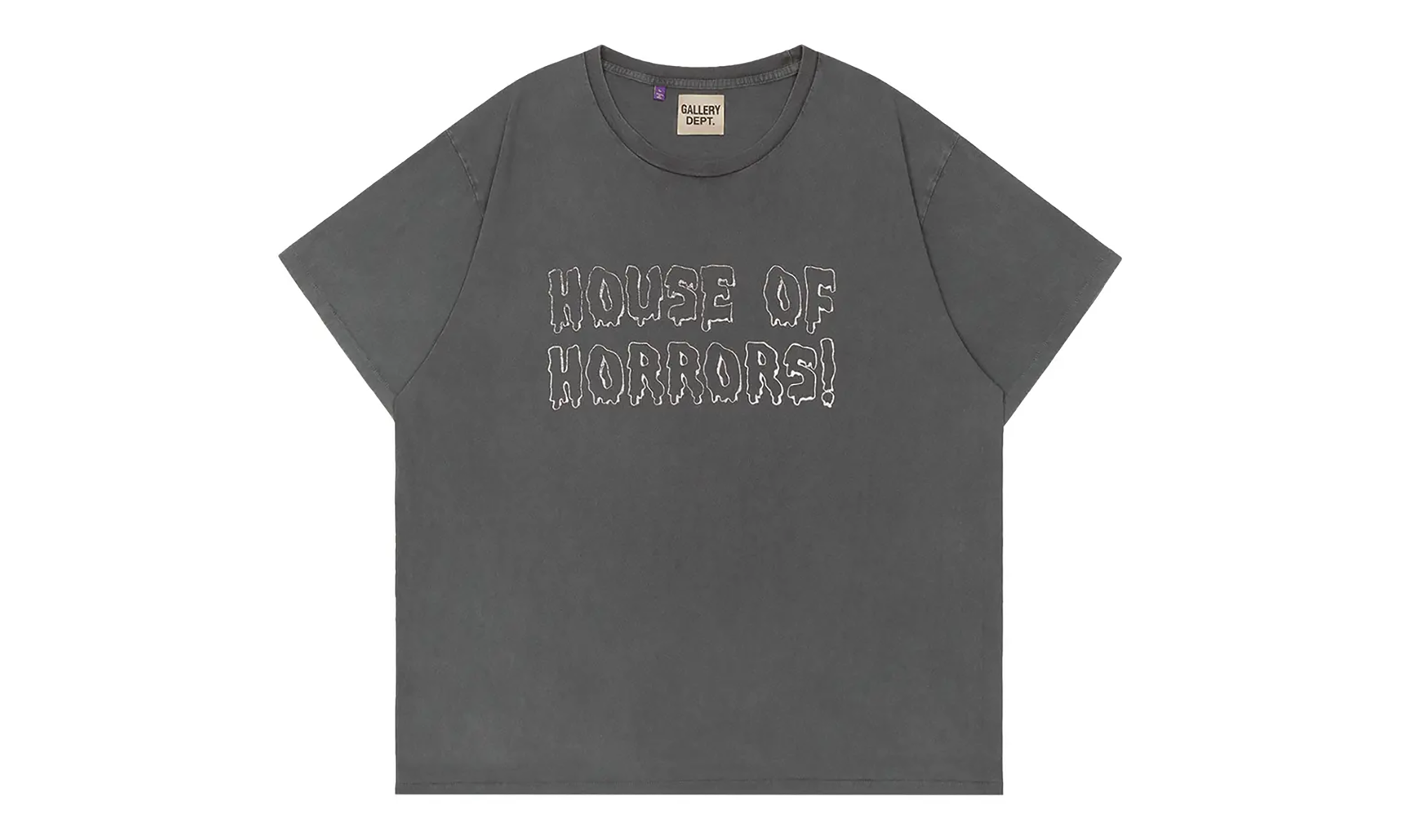 Horrors Tee "Vintage Black" GD007
