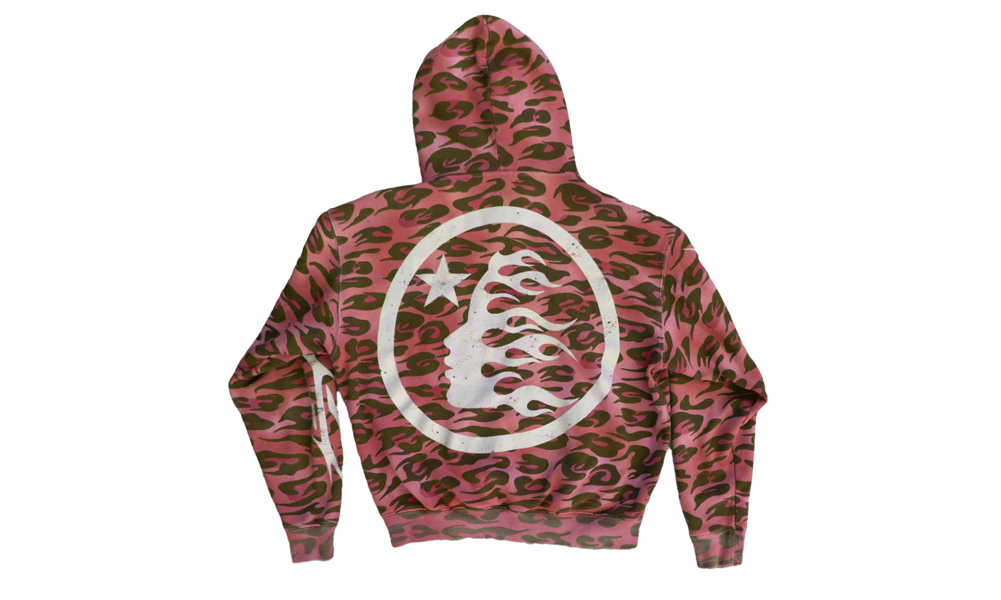 Cheetah Zip-Up Hoodie "Red" HSR071