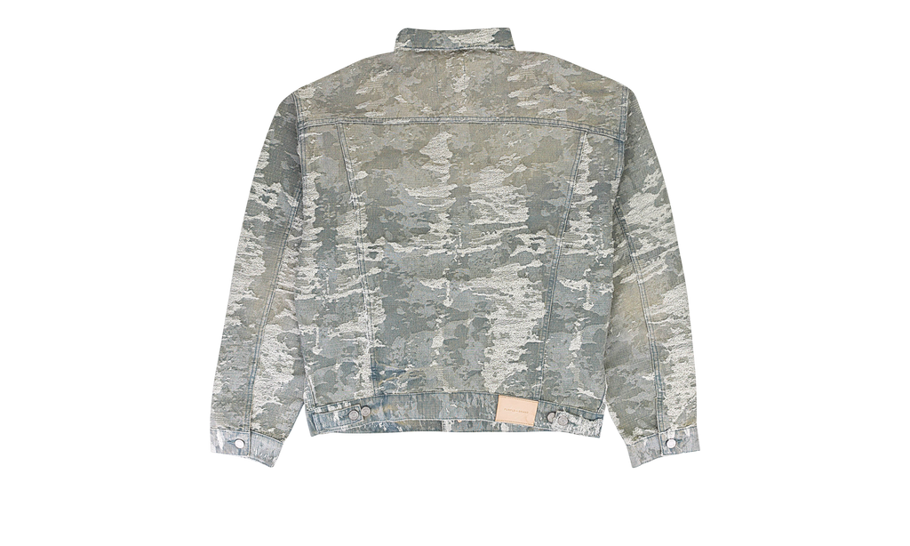 JACQUARD JACKET VINTAGE "Blue" P027 JJVI423
