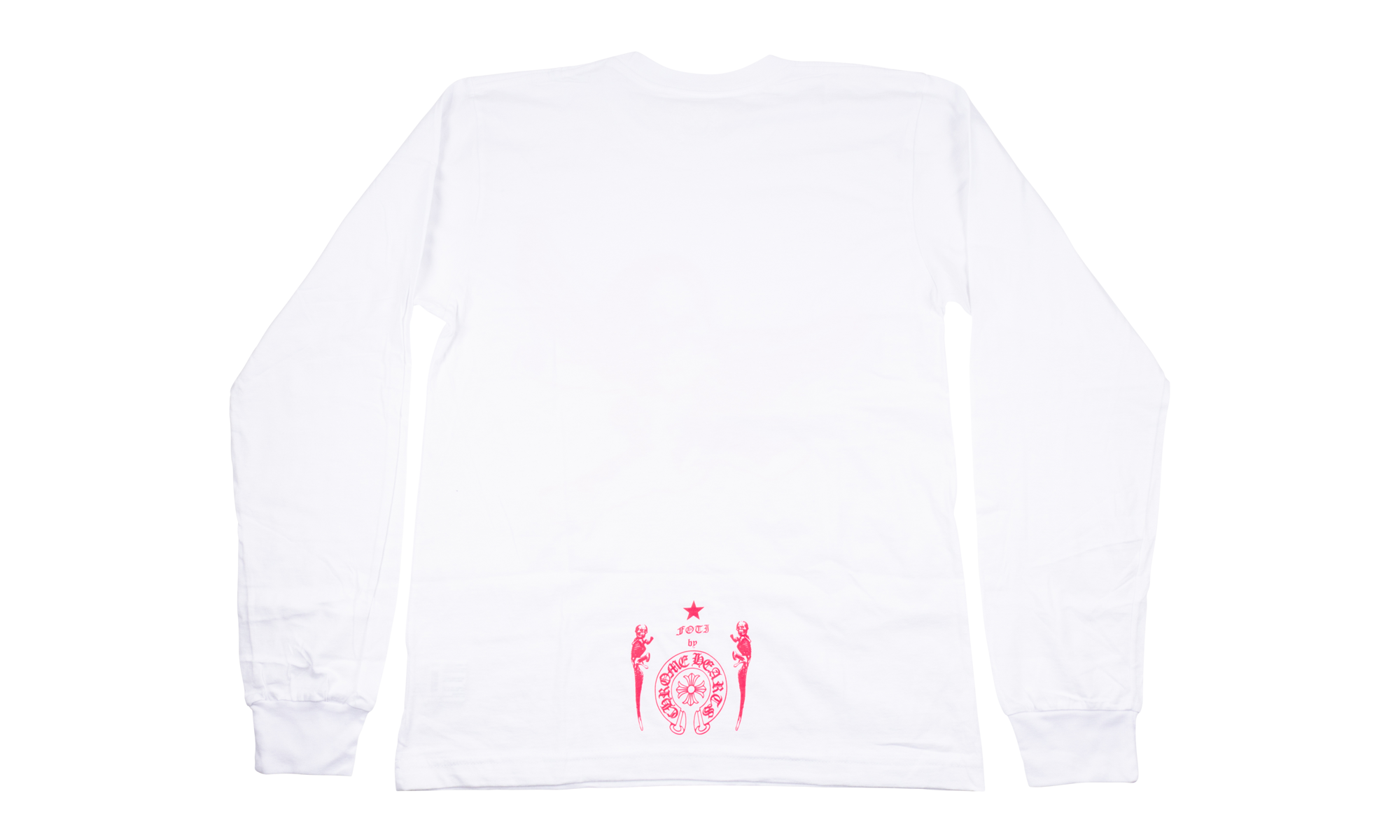 FOTI LONG SLEEVE "WHITE / PINK" CHRM0777
