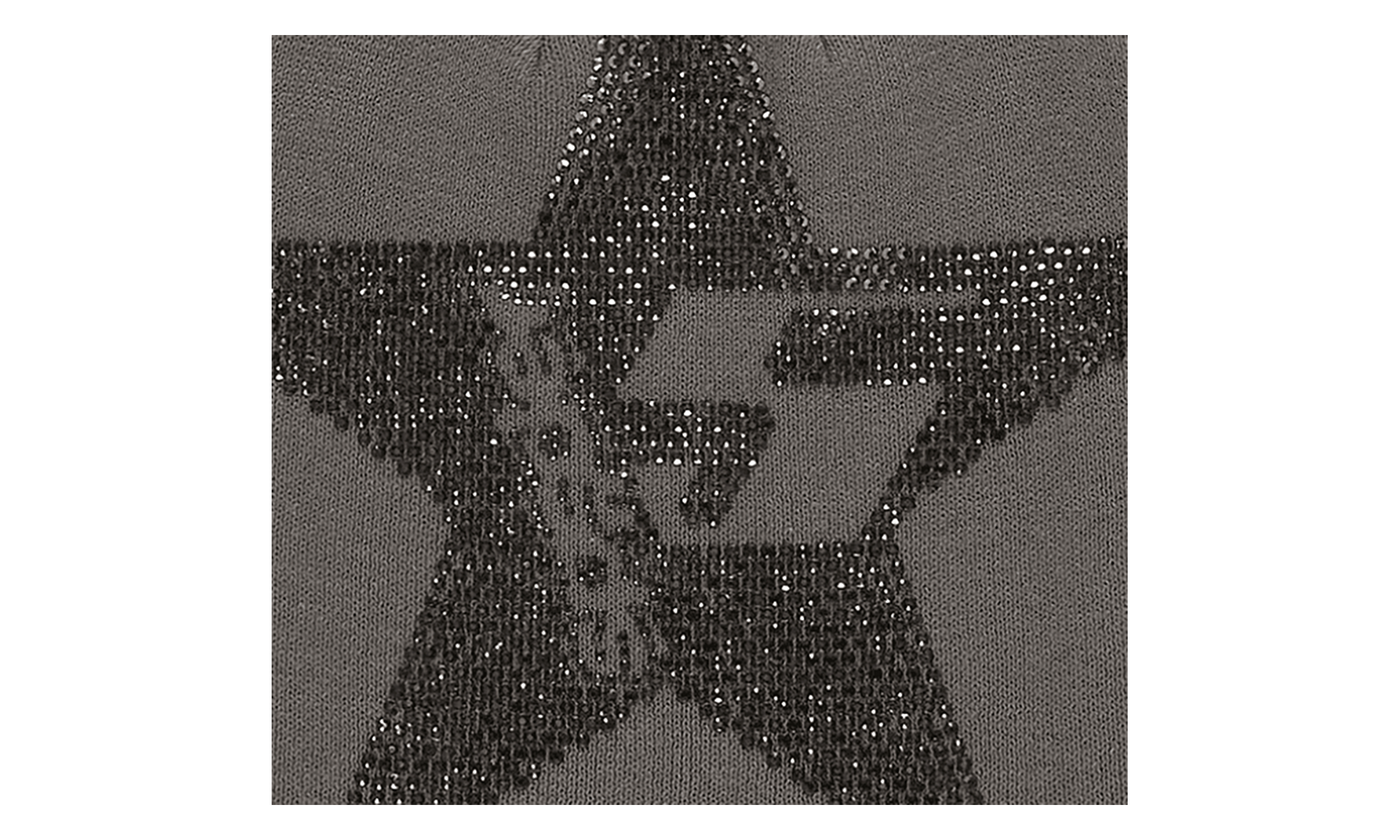 Star Rhinestone Skully "Slate Grey" SP5der313