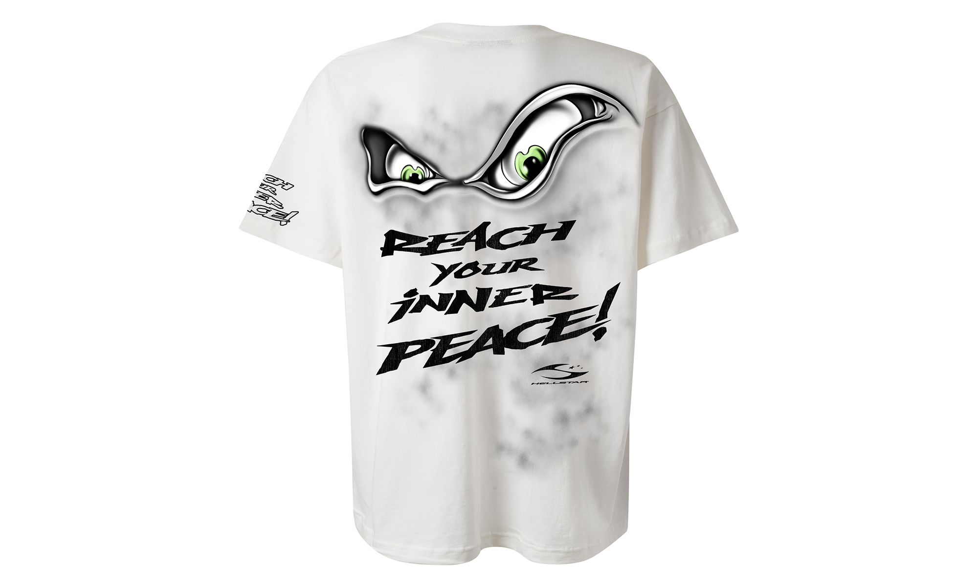 Reach Your Inner Peace Yoga T-Shirt "White" HSR255
