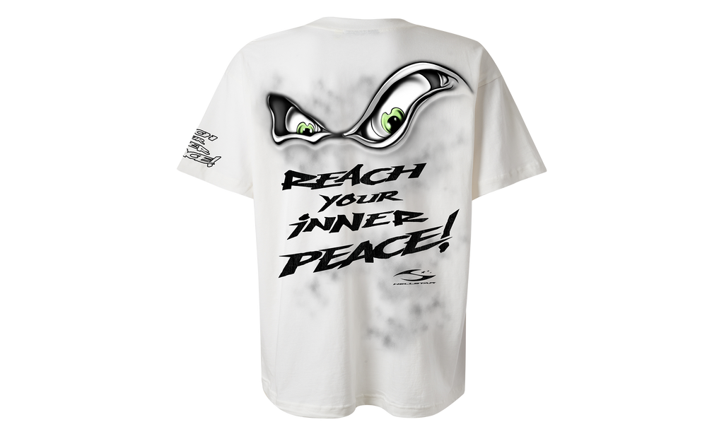 Reach Your Inner Peace Yoga T-Shirt "White" HSR255