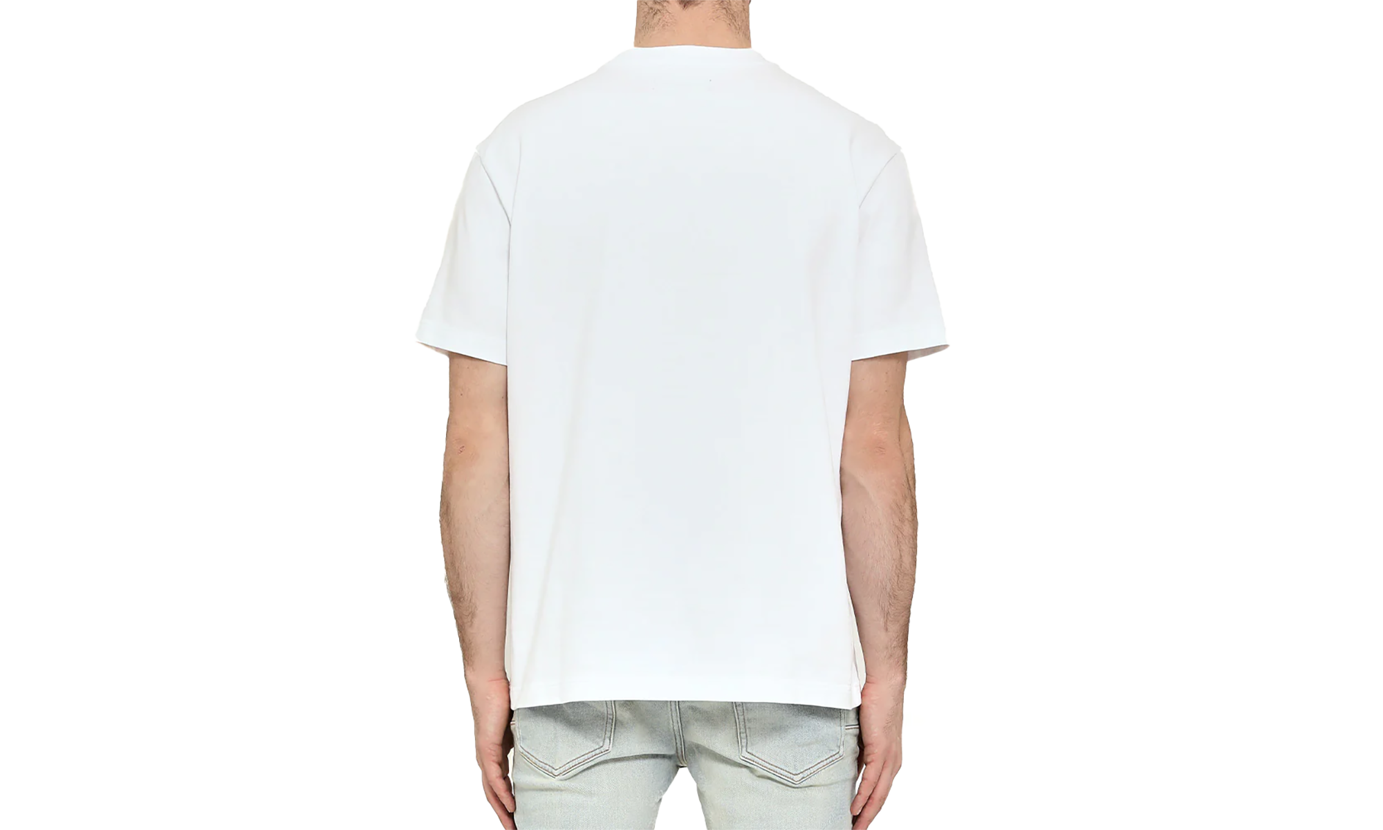 Heavyweight Script SS Tee "White" P117 HWLS425