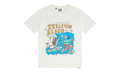 Skeleton Beach Surf Tee "Light Archival White" GD054