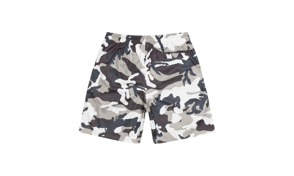 Basic Mesh Short "Snow Camo" STUS263