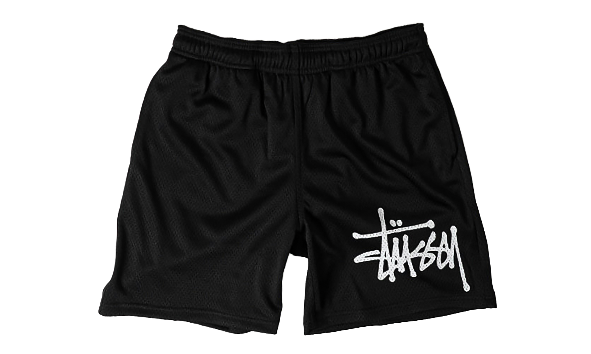 Big Logo Mesh Short "Black" STUS434