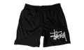 Big Logo Mesh Short "Black" STUS434