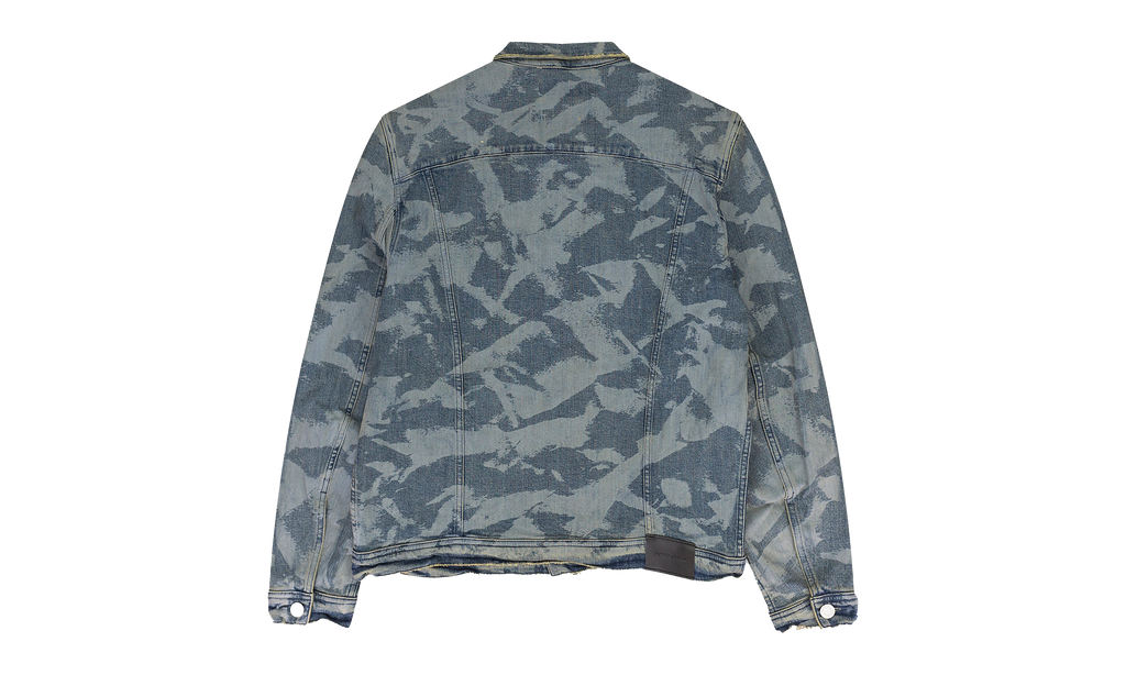 LASER WRINKLED INDIGO "Blue" P024 LWIN422