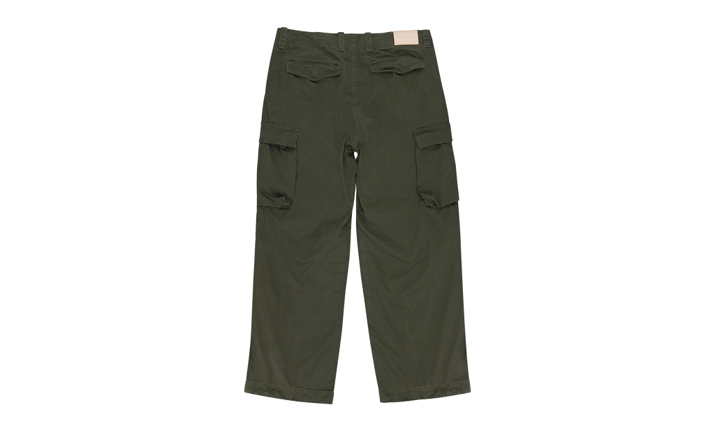 DOUBLE POCKET CARGO "Green" P527 DPWM124