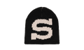 KNIT SKULLCAP BURLY S "Black" STUS271