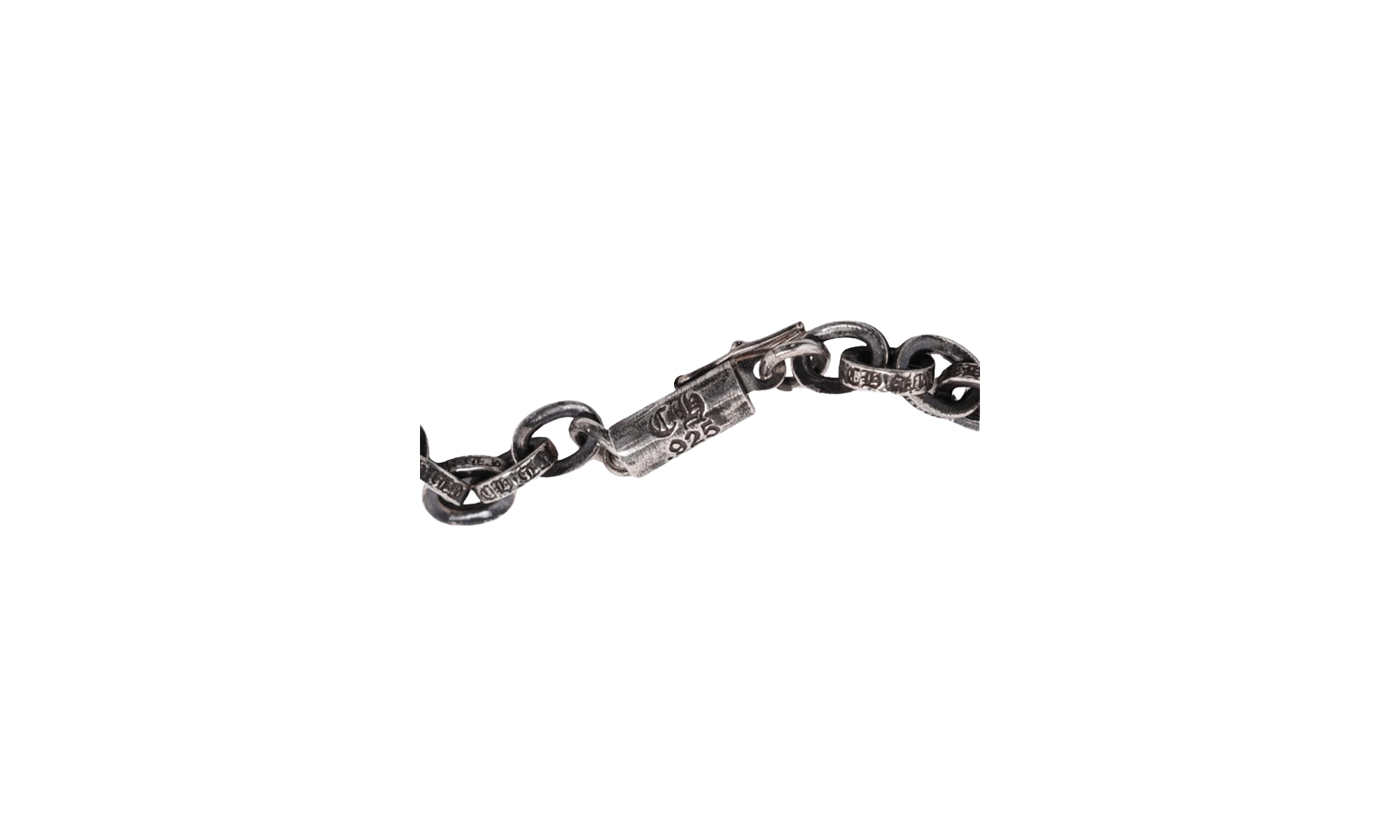 Paper chain bracelet "8 inches - Silver" CHRM0400
