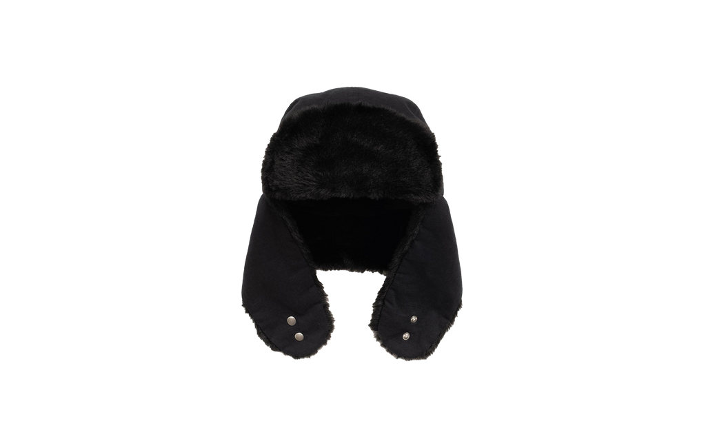 Trapper Cap "Black" STUS280