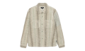 Stripe Sherpa Shirt "Natural" STUS73
