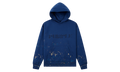 Sequin Splatter Paint Hoodie "Blue" P401 MFNZ425