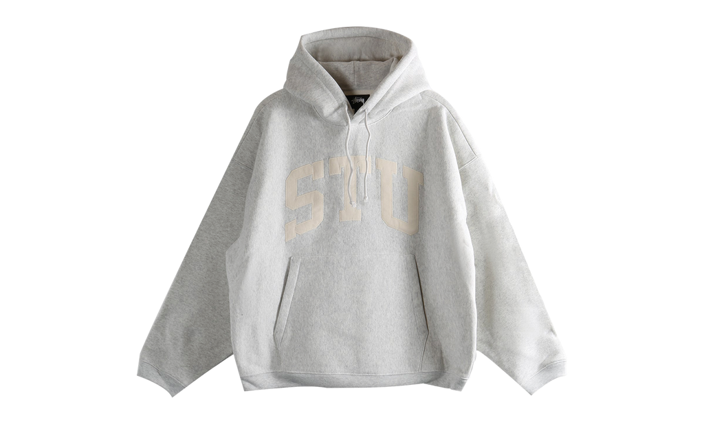 STU Applique Hoodie "ASH HEATHER" 118578 ASHH
