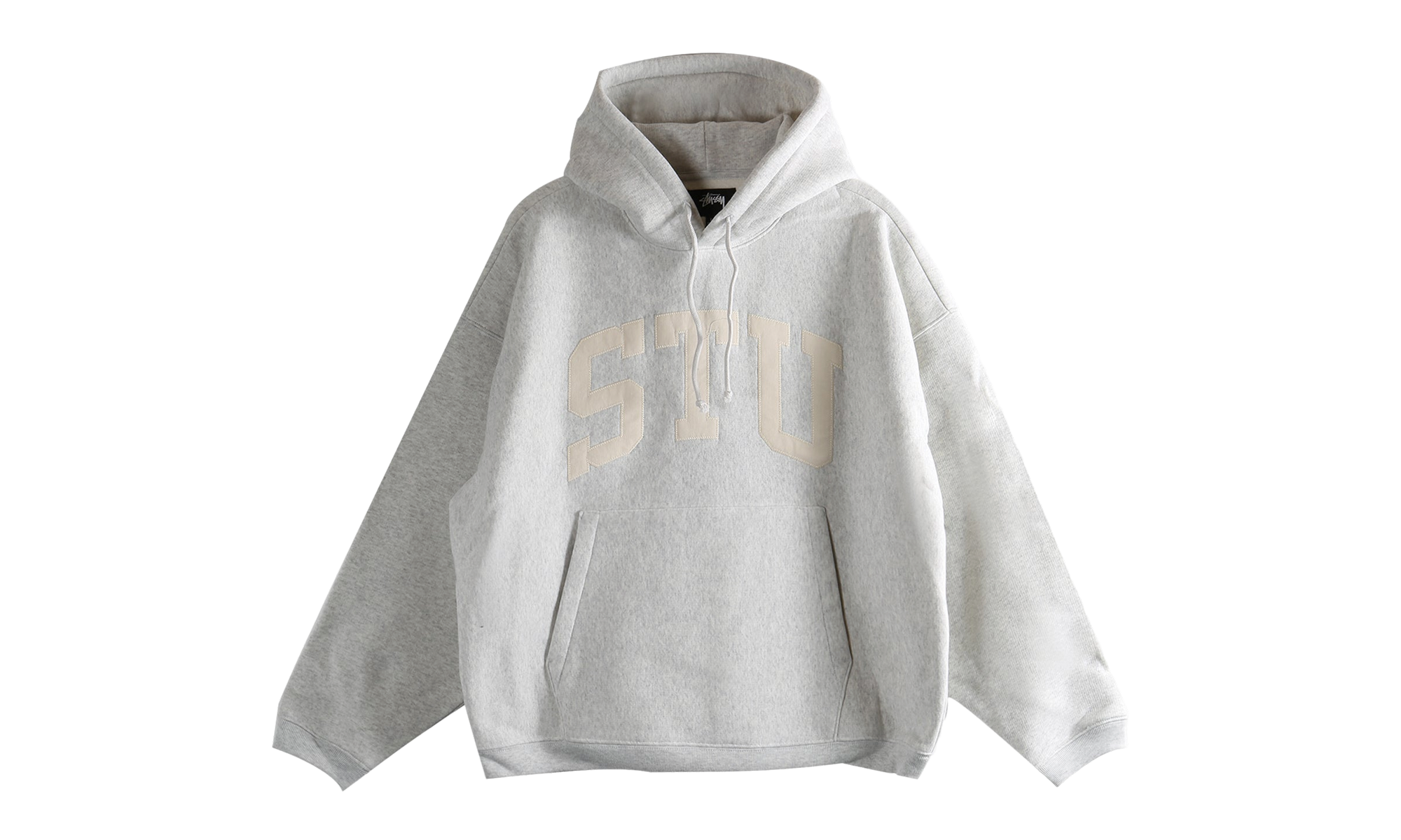 STU Applique Hoodie "ASH HEATHER" 118578 ASHH