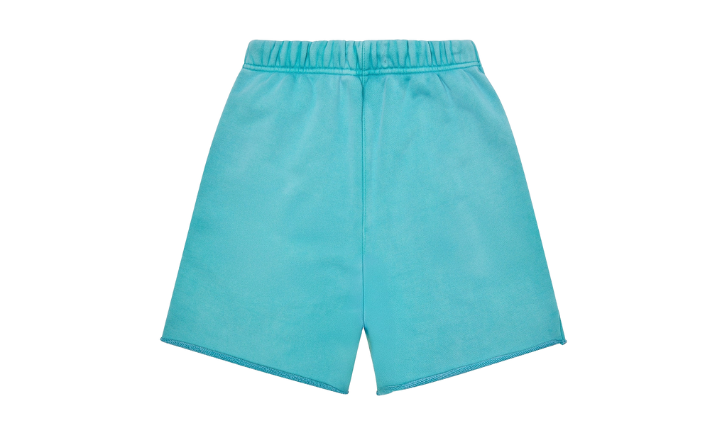 Arched Gothic Wordmark Sweatshort "Green" P446 HCAG225