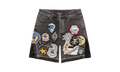 Patchwork Denim Shorts V2 "Grey" 4ECLO116