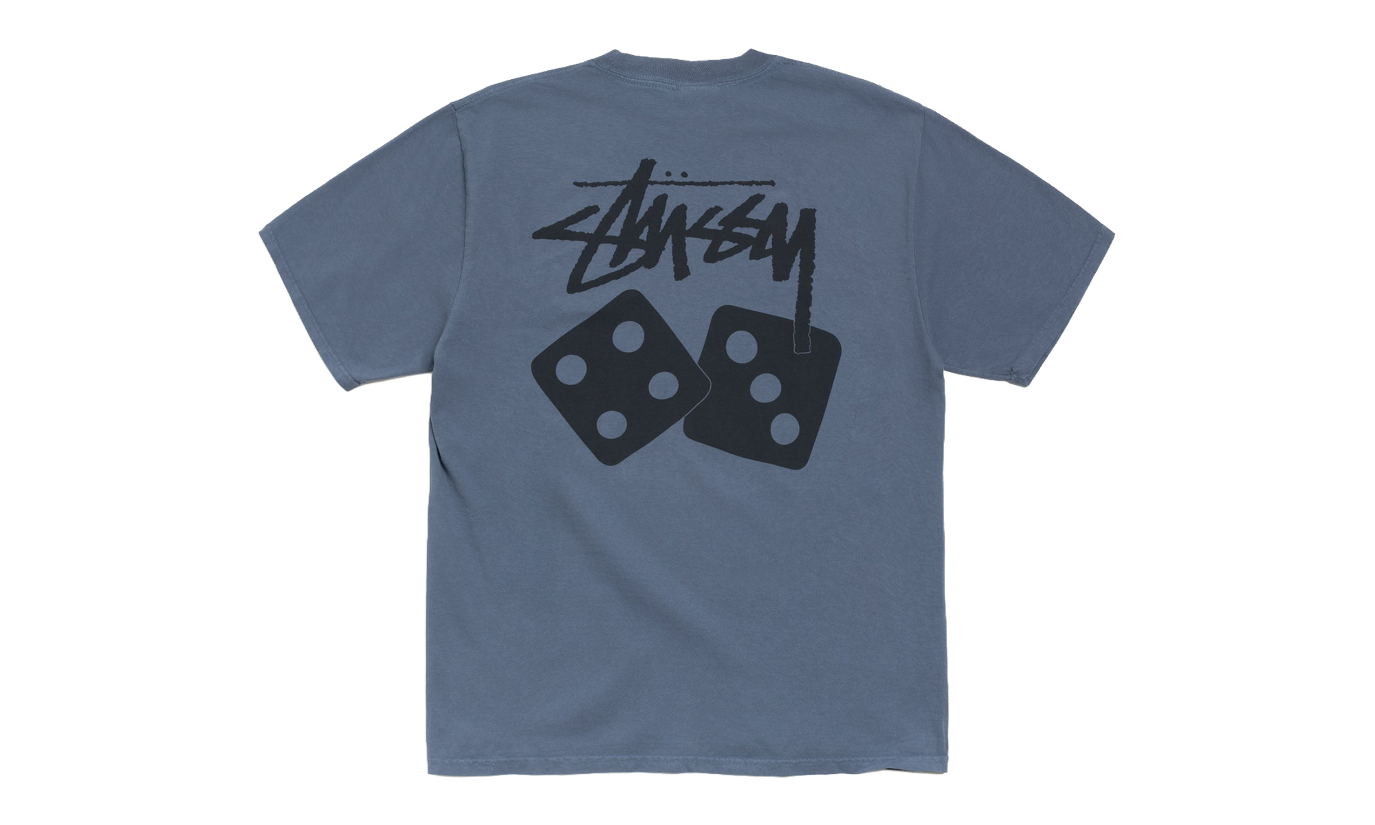 DICE TEE PIGMENT DYED "Navy" STUS400