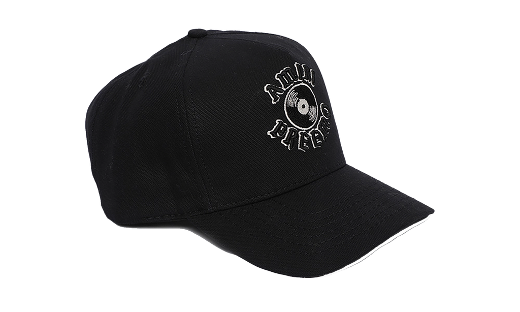 DJ Premier Record Canvas Hat "Black" AW23MAH026 001 BLAC