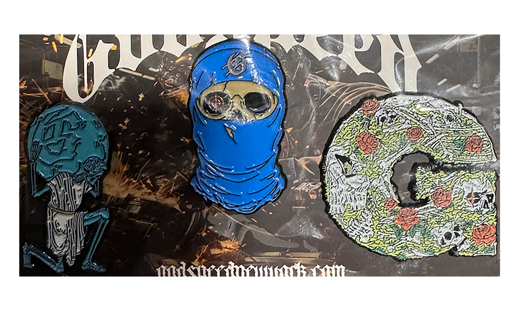 Shiesty Pins (3 Pieces) "Multicolor" GS047
