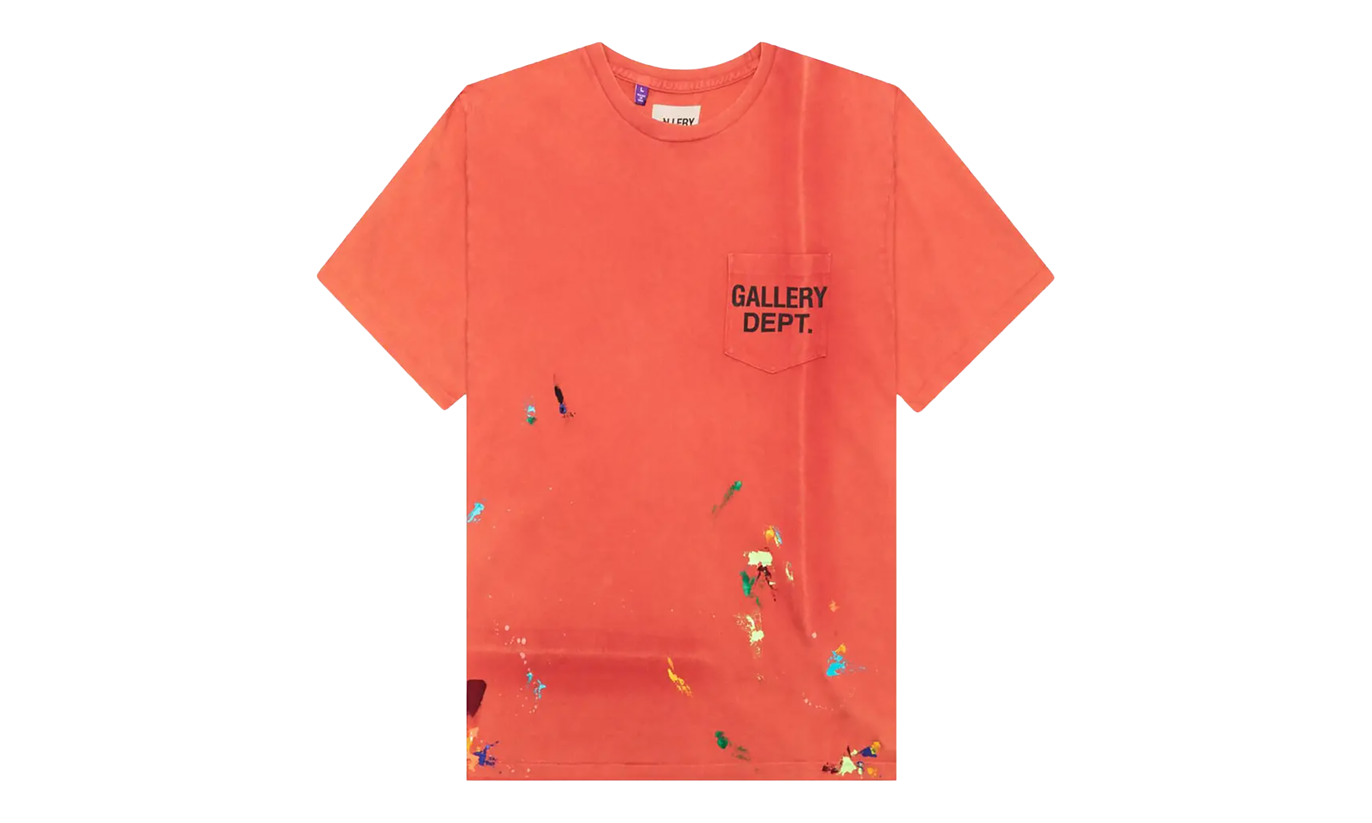 Vintage Logo Painted T-shirt "Red" GD025