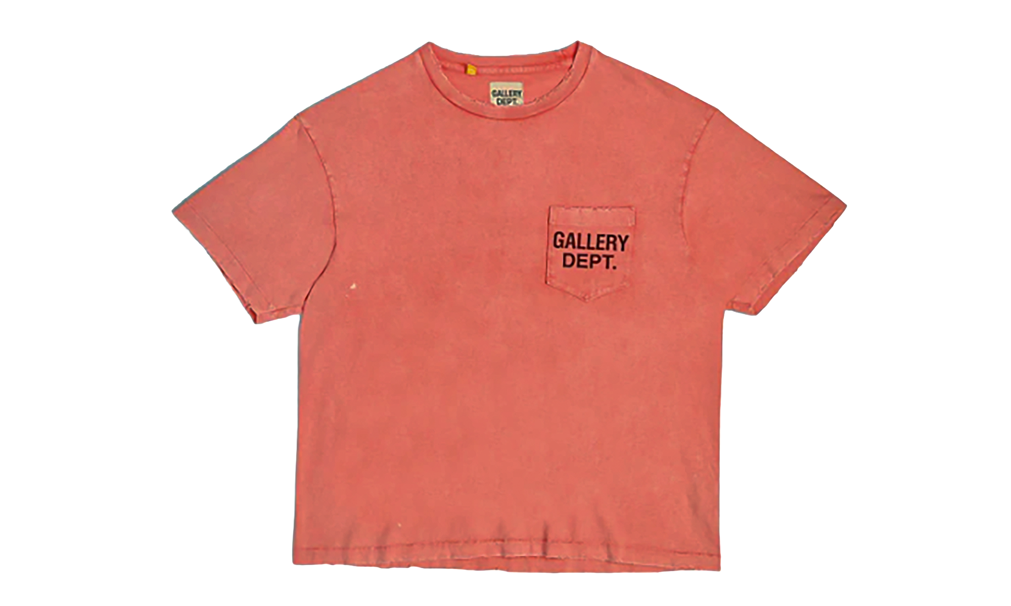 Vintage Pocket Tee "Sun Wash Red" GD021