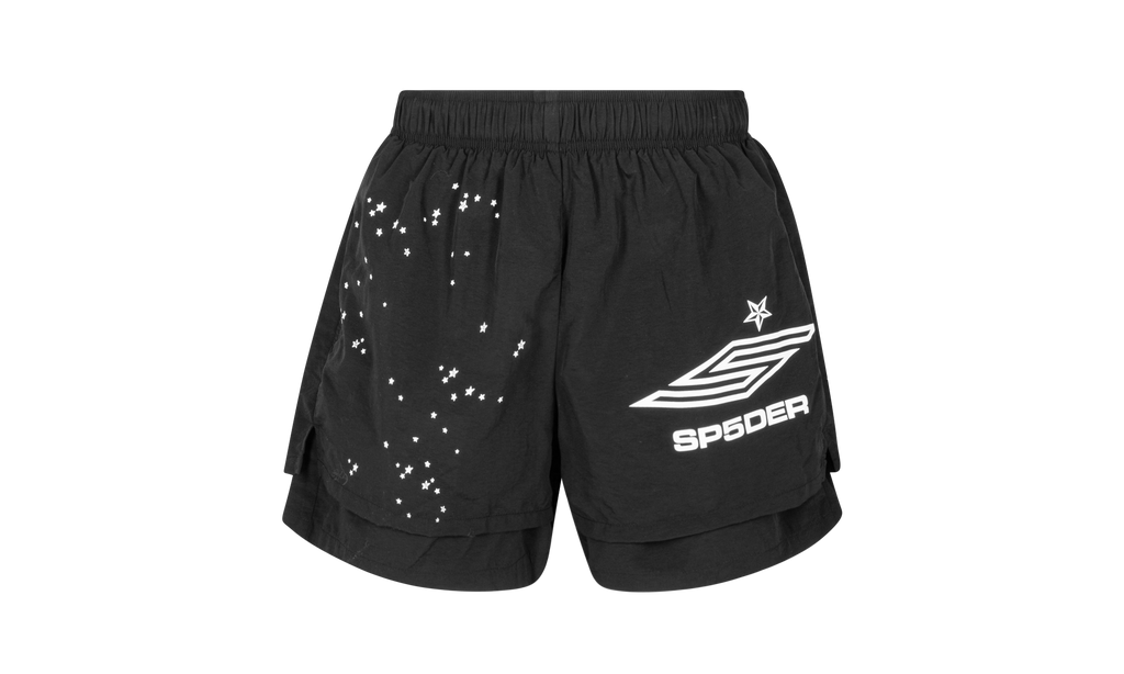 Sp5der Pro Double Layer Short "Black" M04SH001SPBP