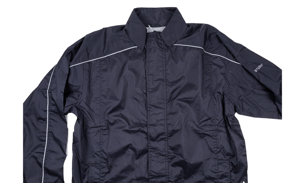 Sleeve Logo Windbreaker "Black" STUS102
