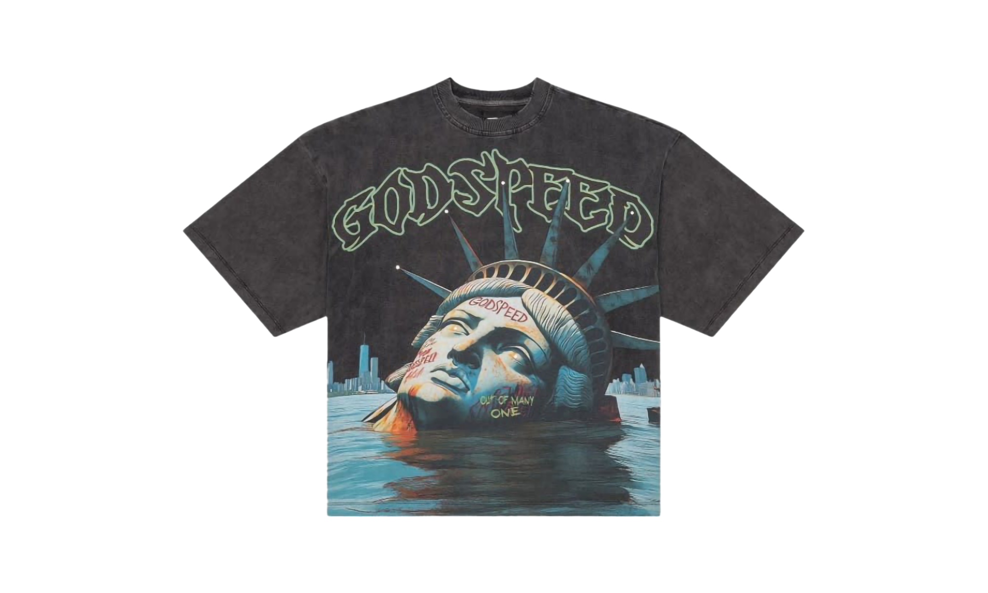 Sunken Liberty T-Shirt "Grey" DK56PEN0