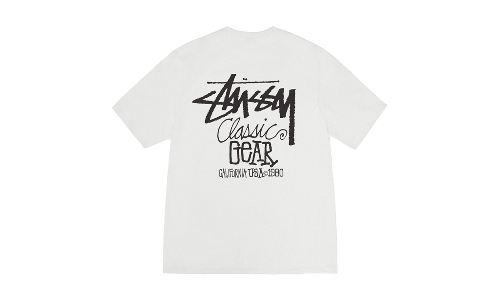 CLASSIC GEAR TEE PIGMENT DYED "Natural" STUS14