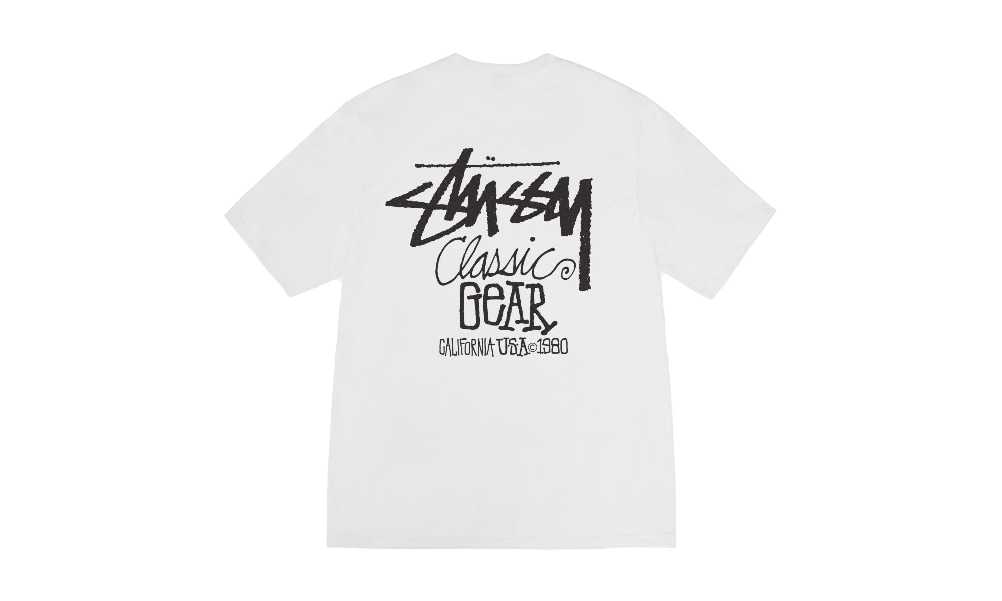 CLASSIC GEAR TEE PIGMENT DYED "Natural" STUS14