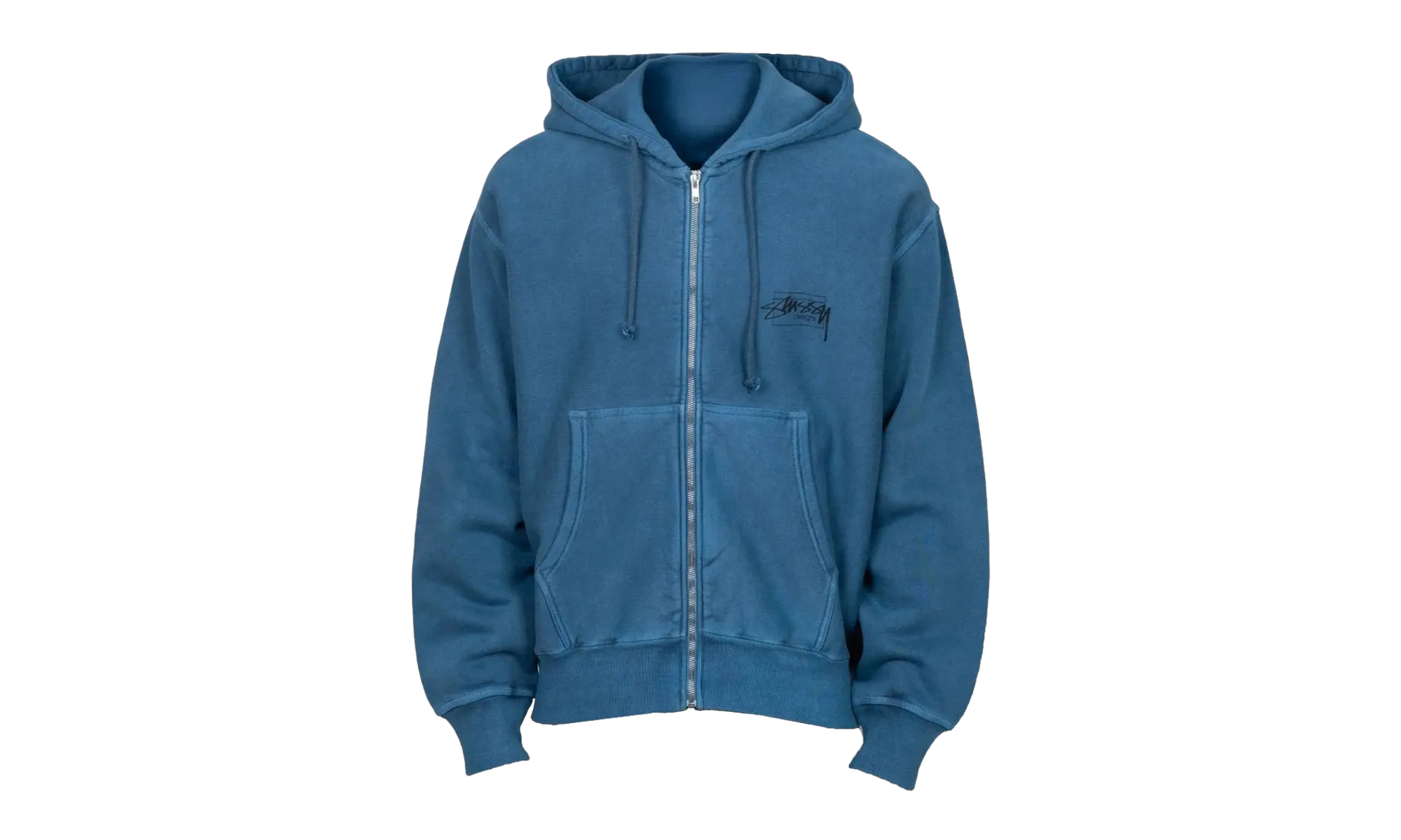 Modern Age Pig Dyed Zip Hoodie "NAVY" 1975079 NAVY