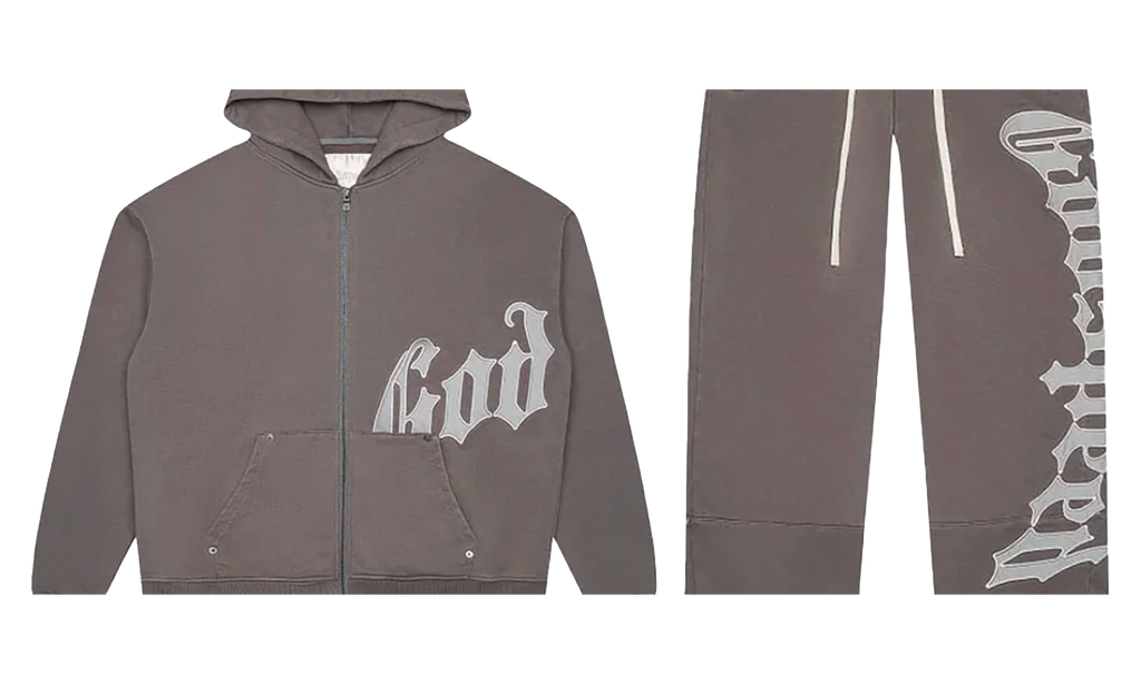 OG LOGO V2 STONE SWEATSUIT "Grey" OG LOGO SWEATSUIT V2 STONE GREY