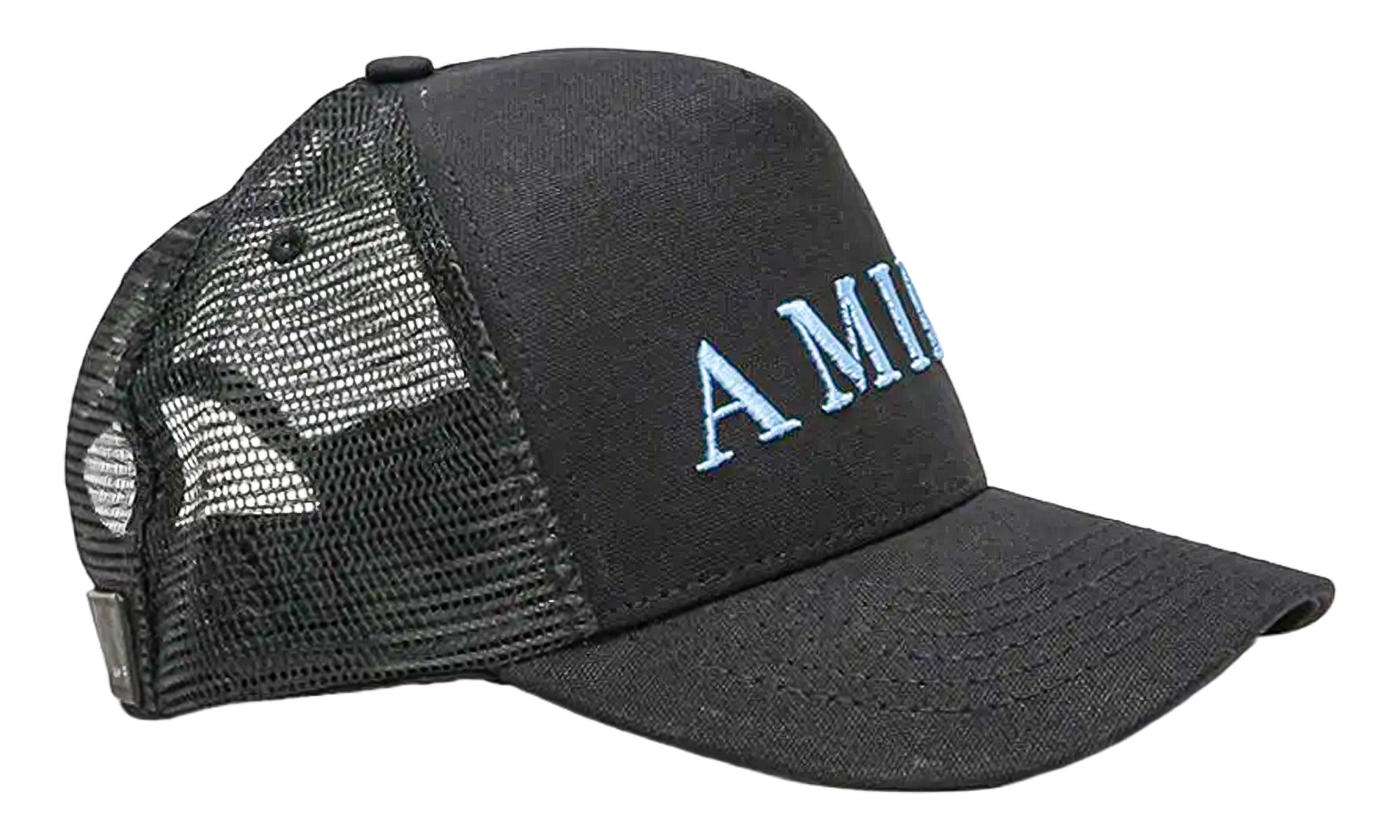 Logo Trucker Hat "Black / Carolina Blue" PS23MAH049 864 BLAC