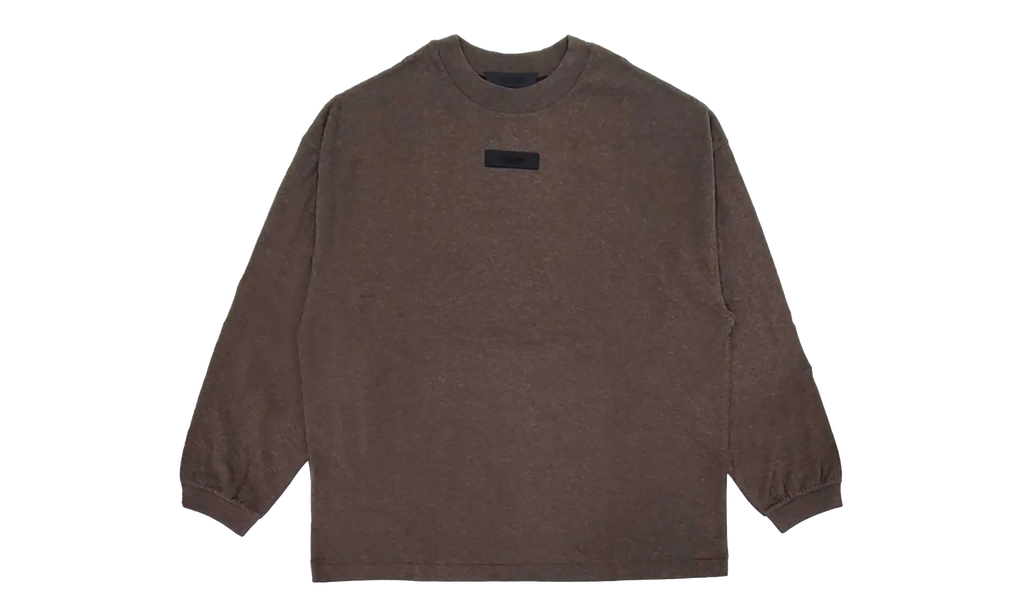 Logo Long Sleeve Tee Shirt "Heather Wood" 125SU244202F