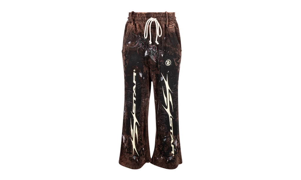 Graffiti Sweatpants "Brown" HSR014
