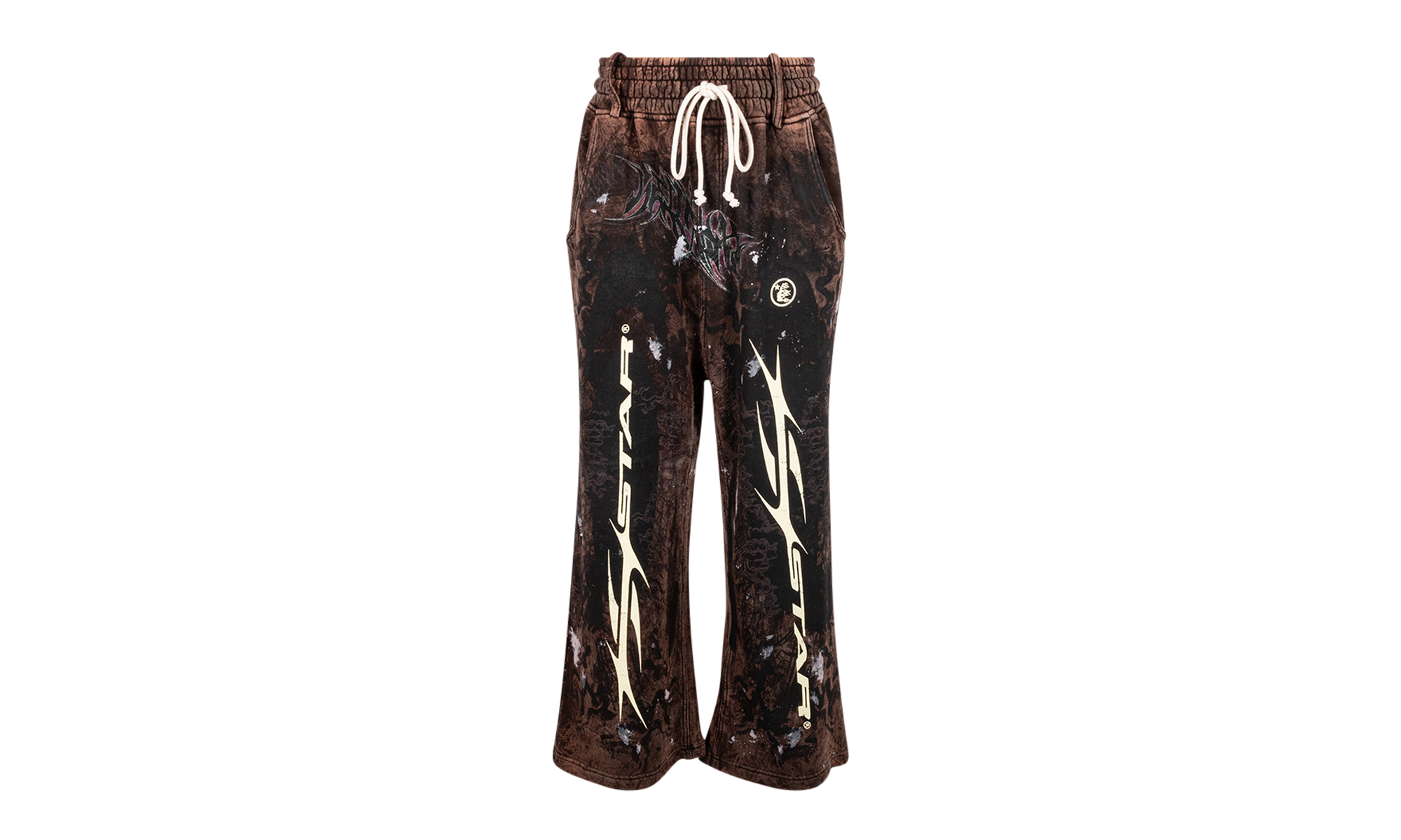Graffiti Sweatpants "Brown" HSR014