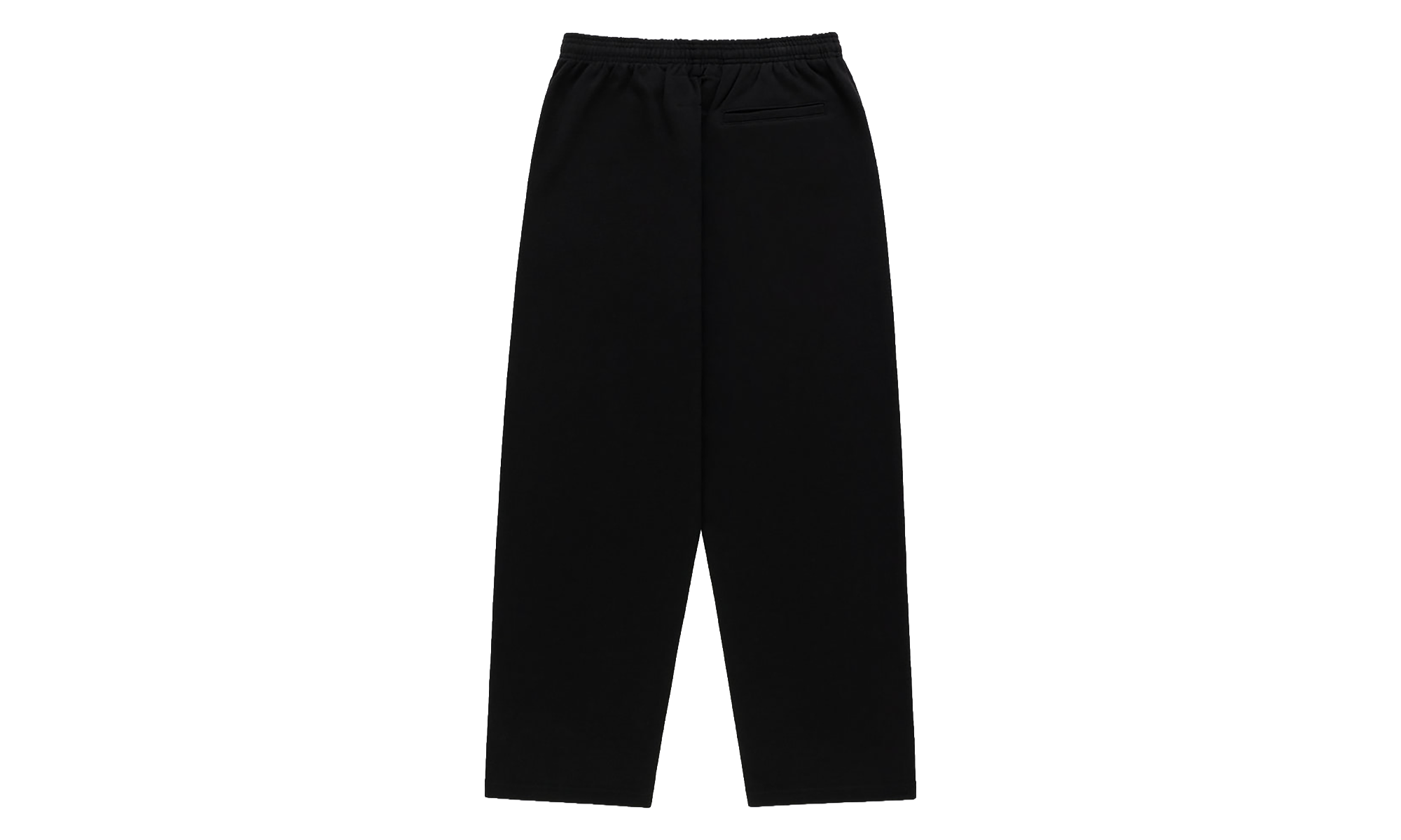 Rhinestone Script Wide Leg Sweatpants "Black" SP5der352