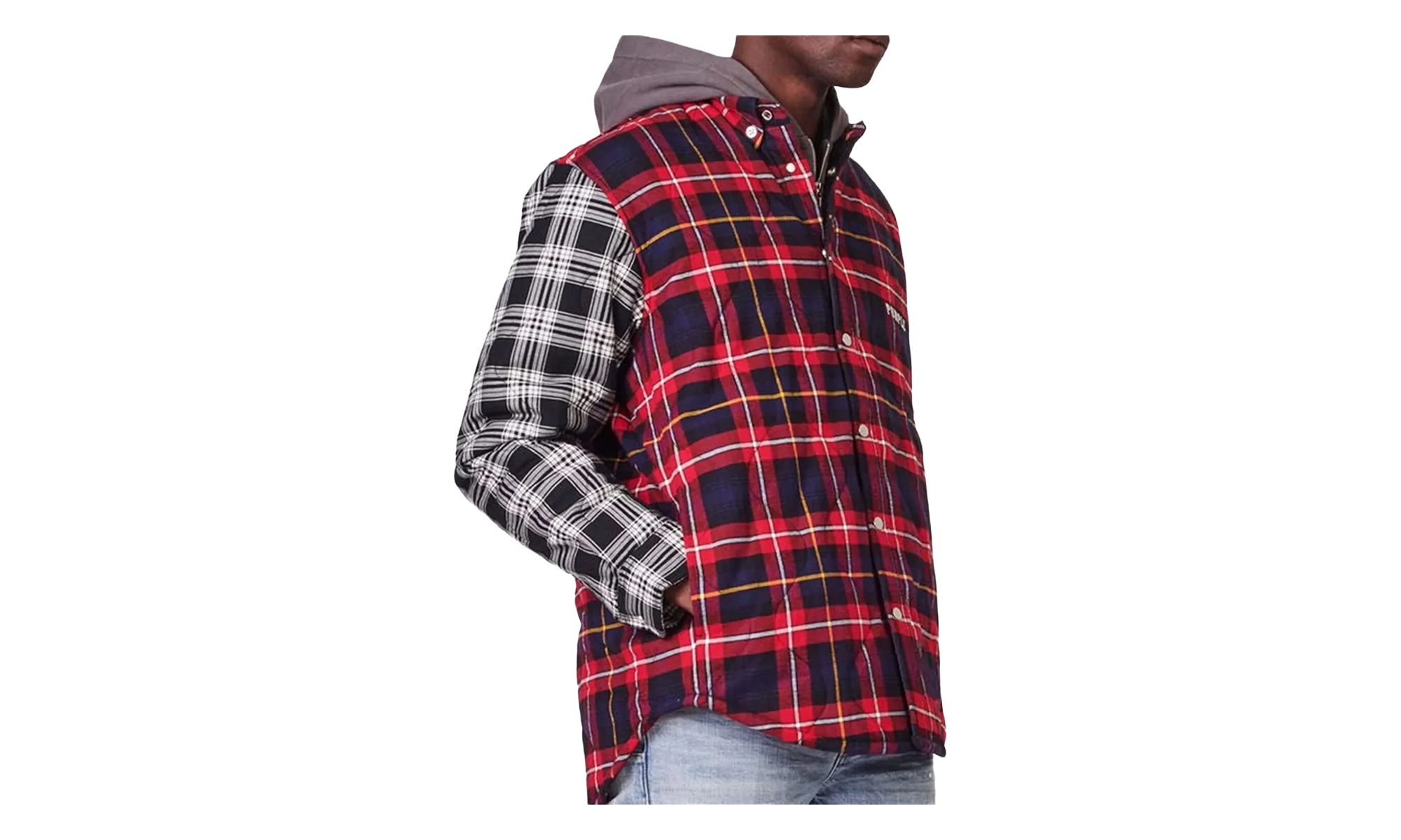 Quilted Plaid Shirt P313 QPRE122
