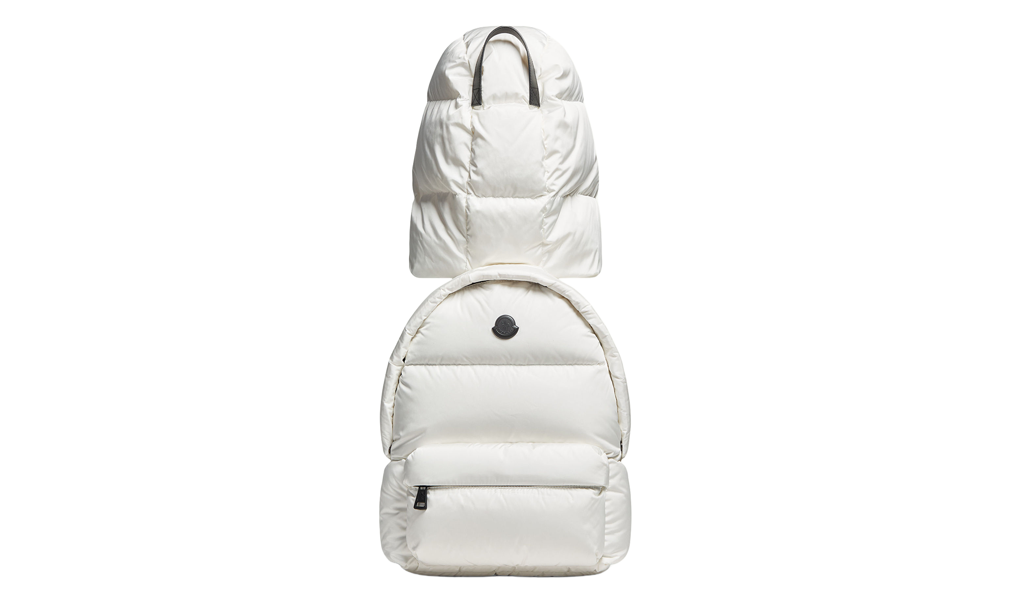 Caradoc Backpack With Hood "White" MON02