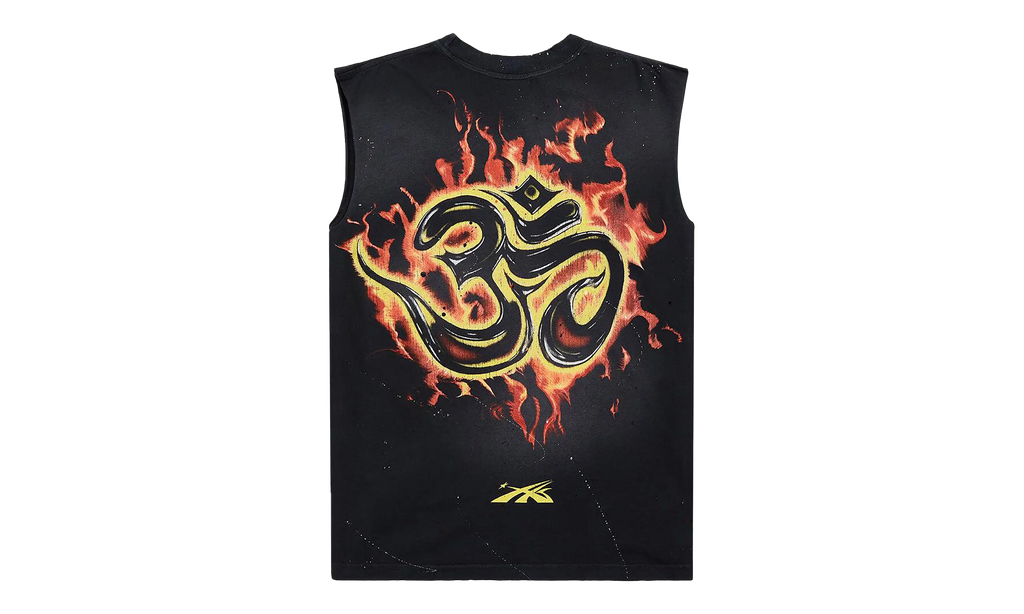 INNER PEACE SKELETON Sleeveless Tee "Black" HSR068