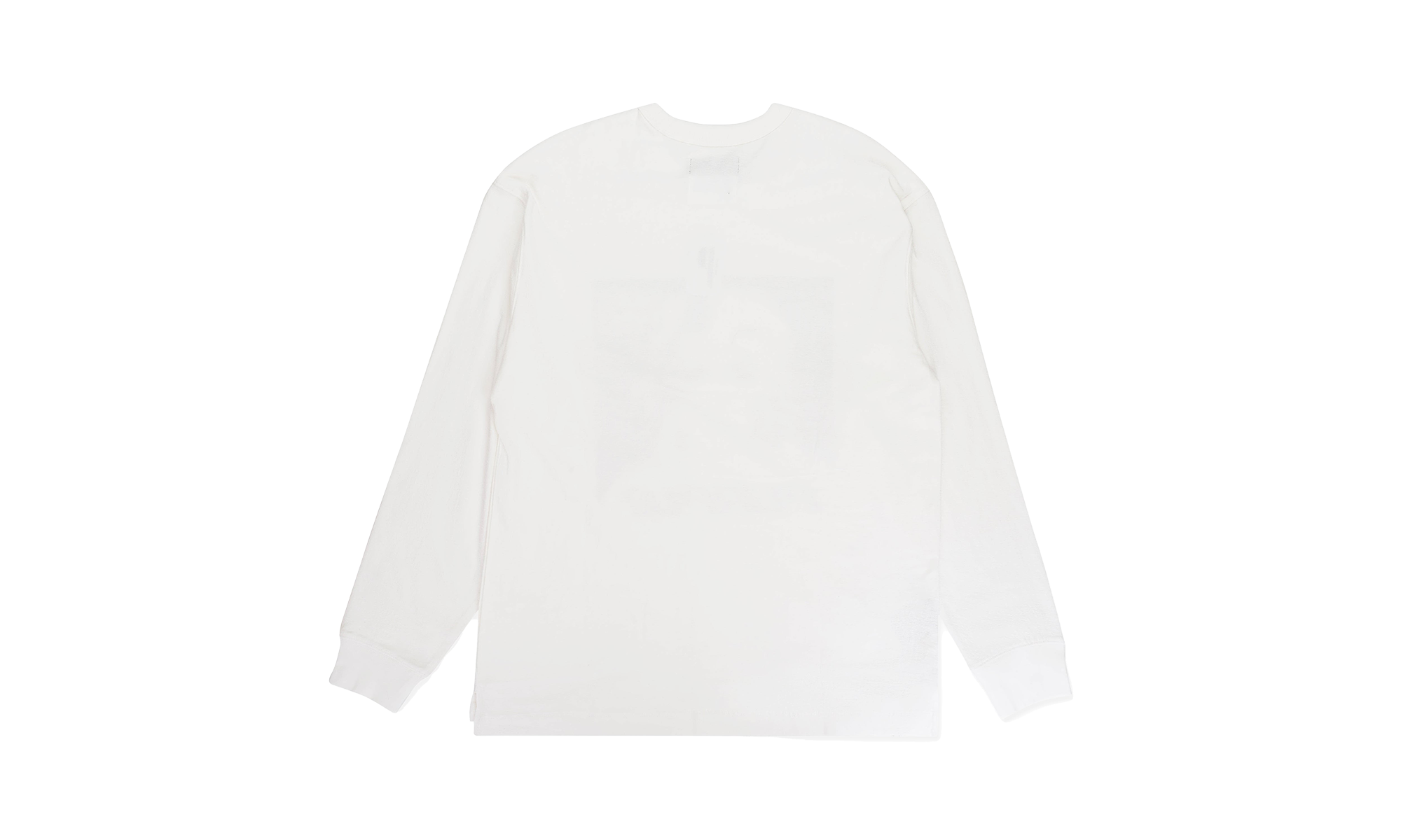 TEXTURED JERSEY LONG SLEEVE TEE "White" P204 JBWT123